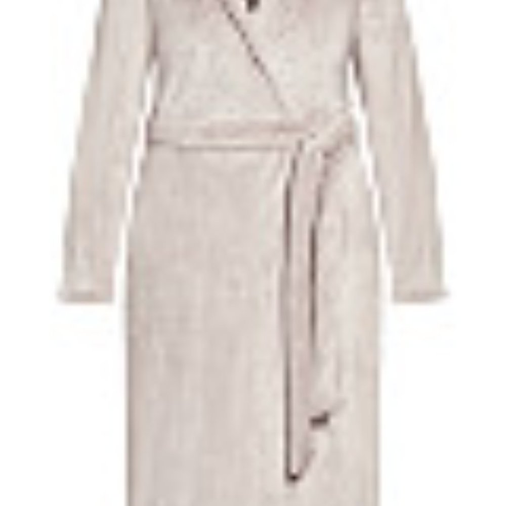 NWT, City Chic, grey robe, size 18, hood, pockets